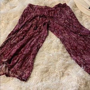 Goucho Capri’s with waist tie (high waist)